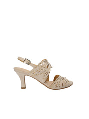 Sandali tacco Beige Grace Shoes