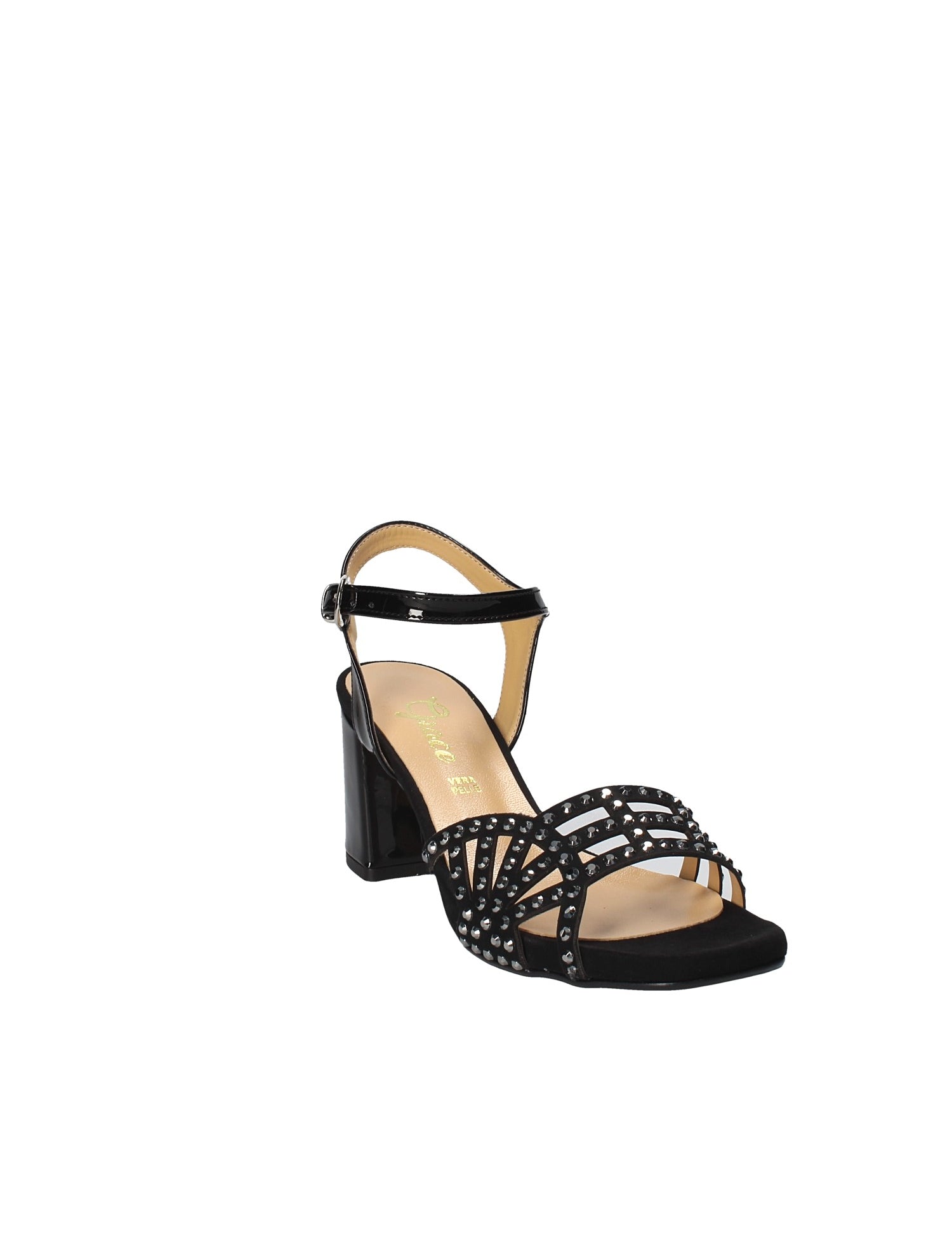 Sandali tacco Nero Grace Shoes