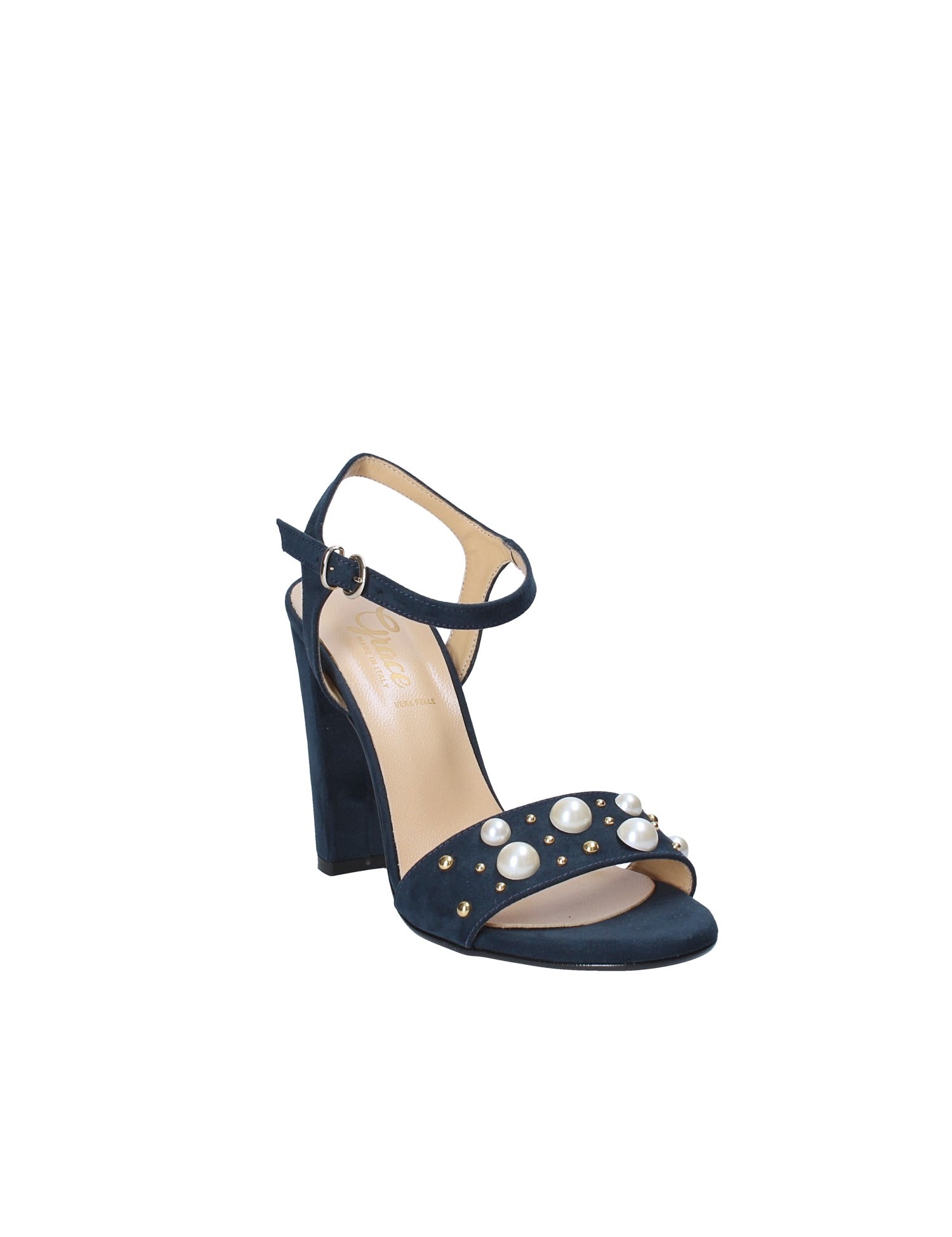 Sandali tacco Blu Grace Shoes