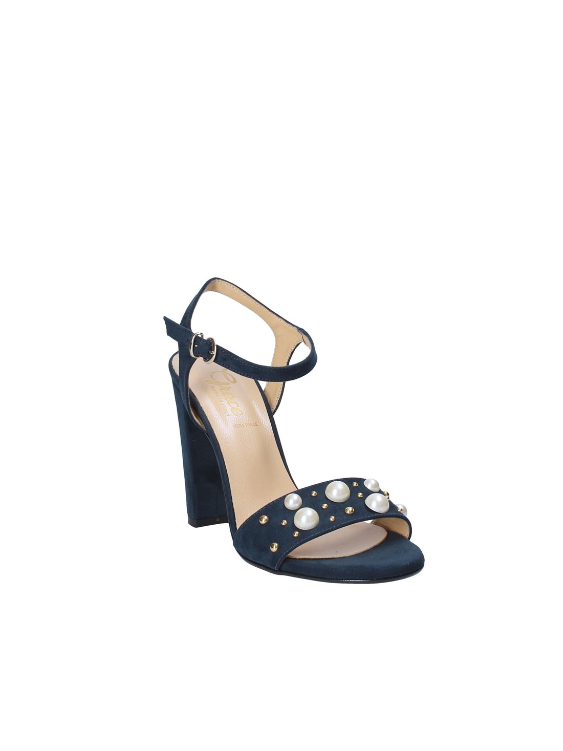 Sandali tacco Blu Grace Shoes