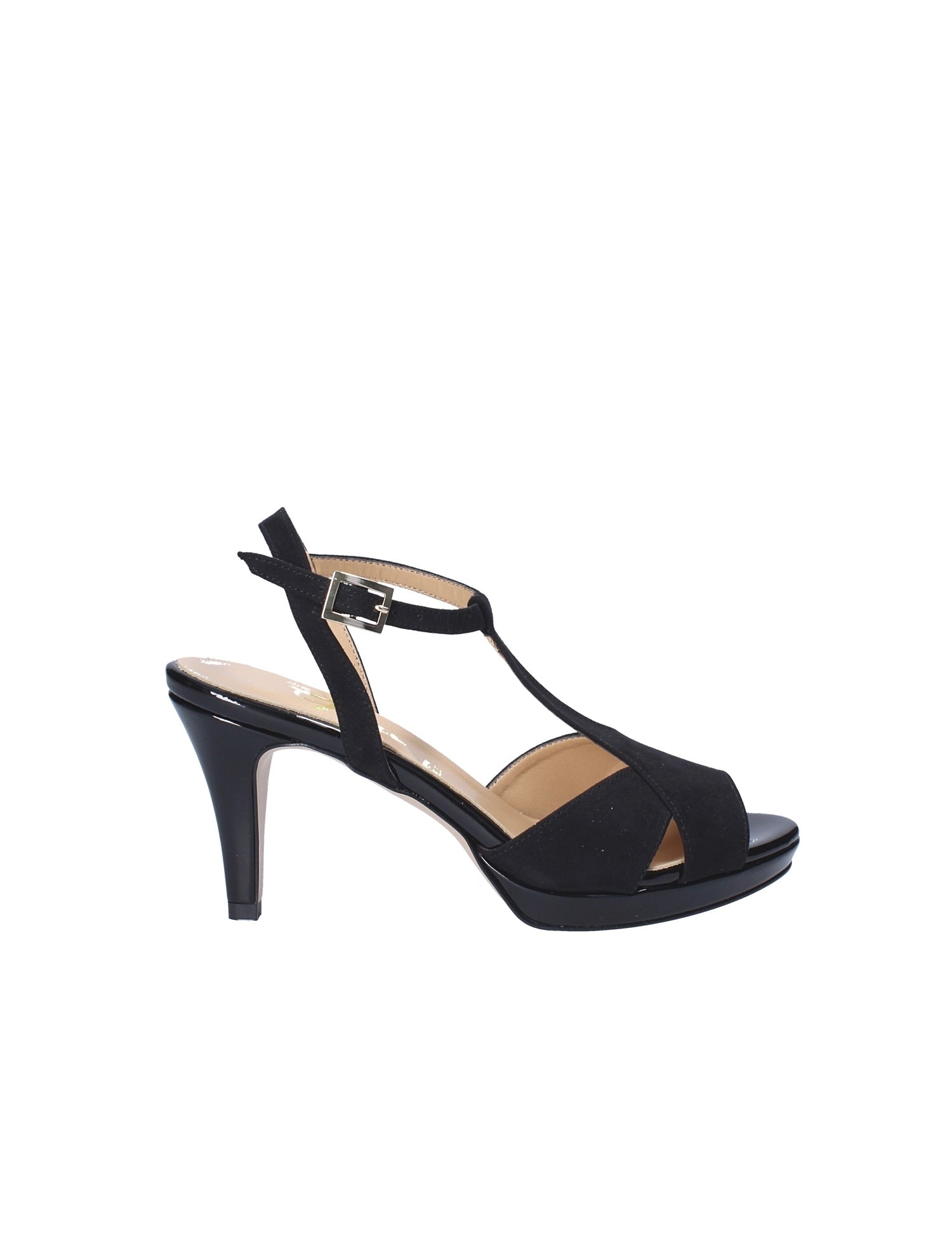 Sandali tacco Nero Grace Shoes