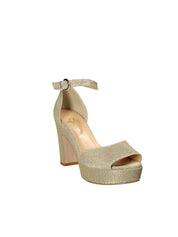 Sandali tacco Giallo Grace Shoes