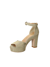 Sandali tacco Giallo Grace Shoes