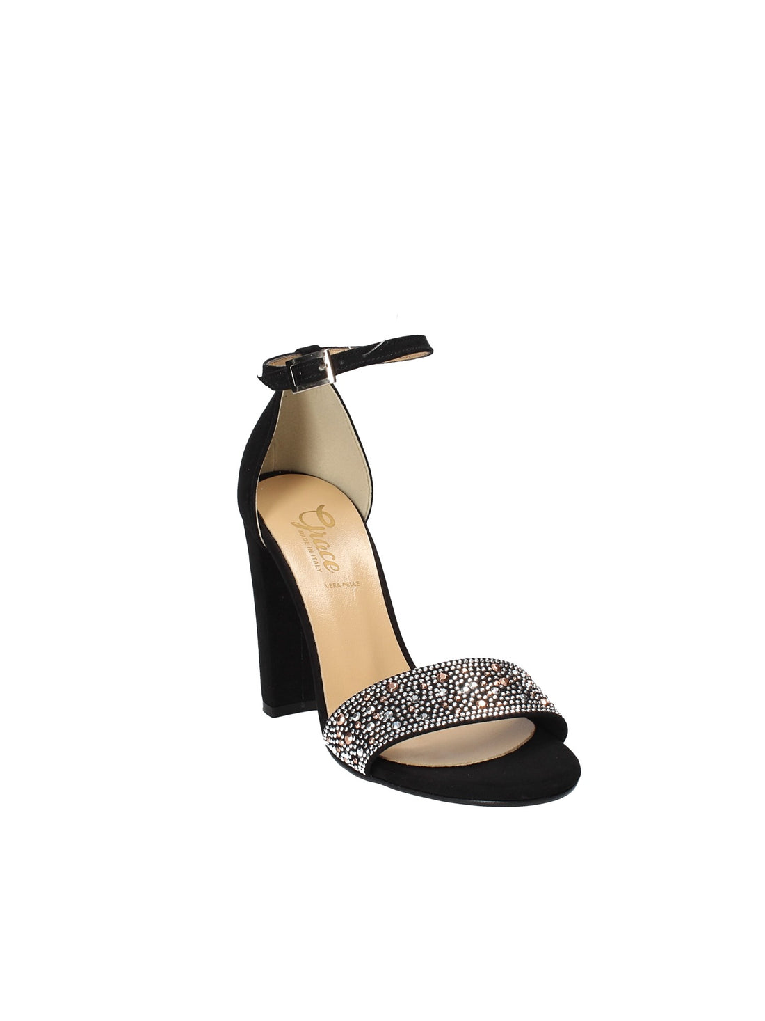 Sandali tacco Nero Grace Shoes