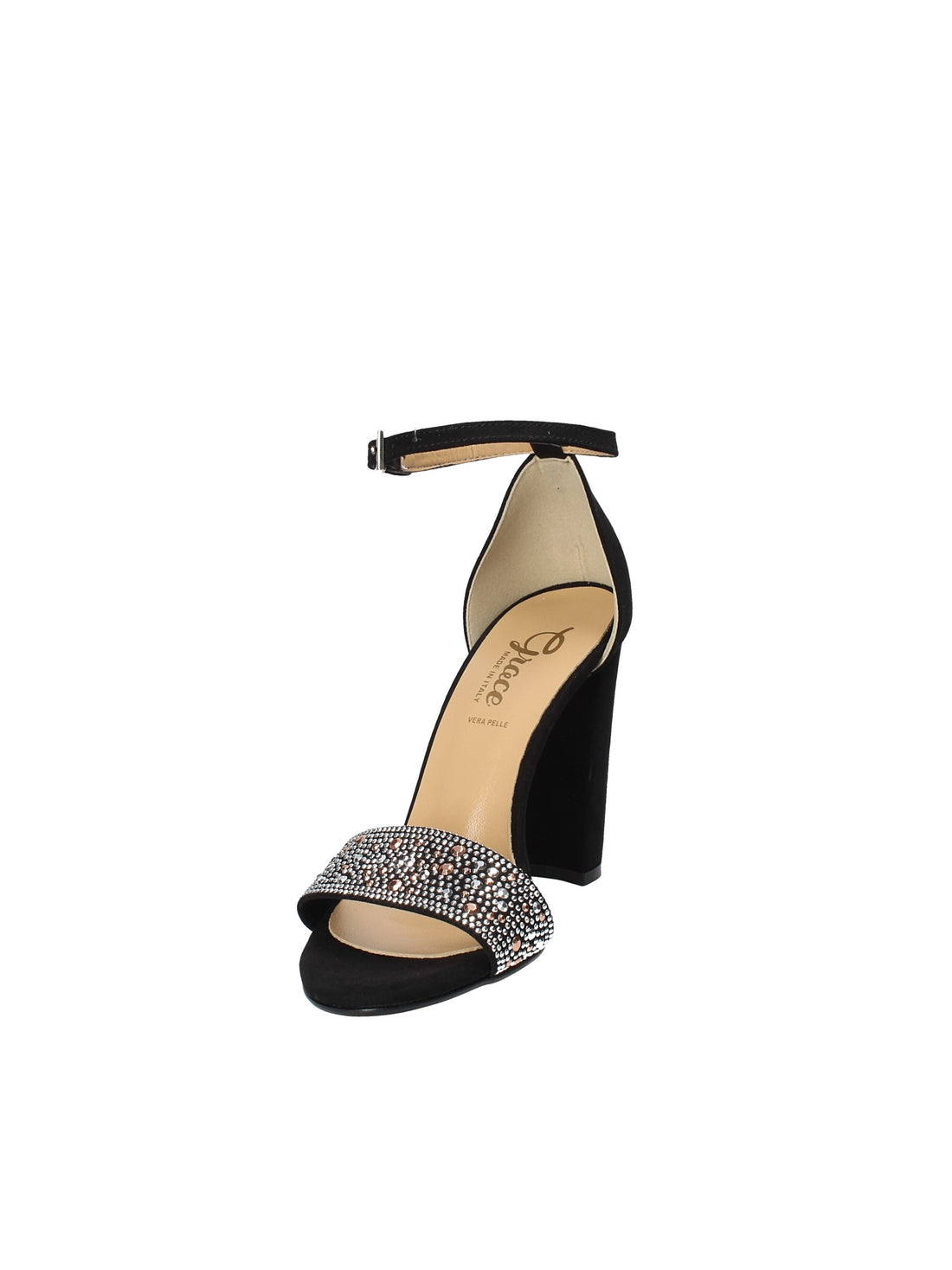 Sandali tacco Nero Grace Shoes