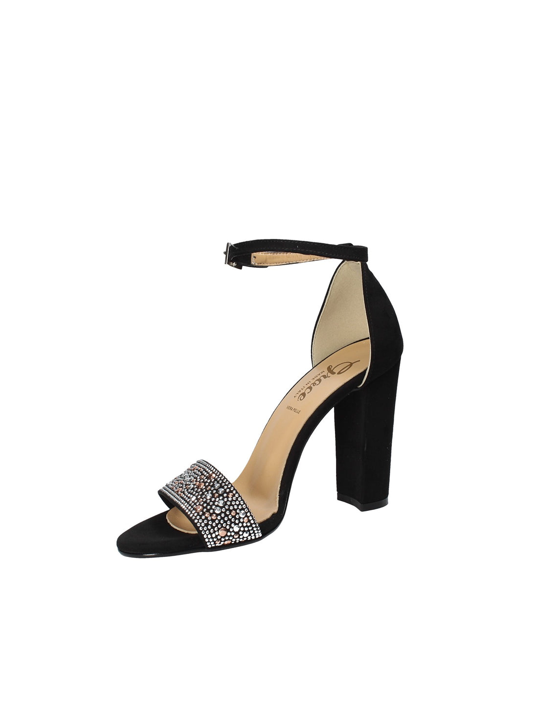 Sandali tacco Nero Grace Shoes