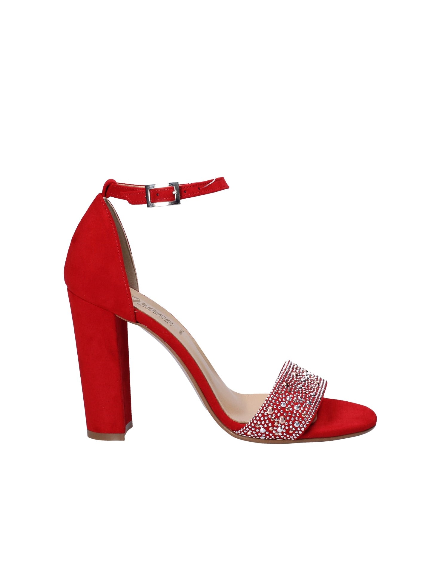 Sandali tacco Rosso Grace Shoes