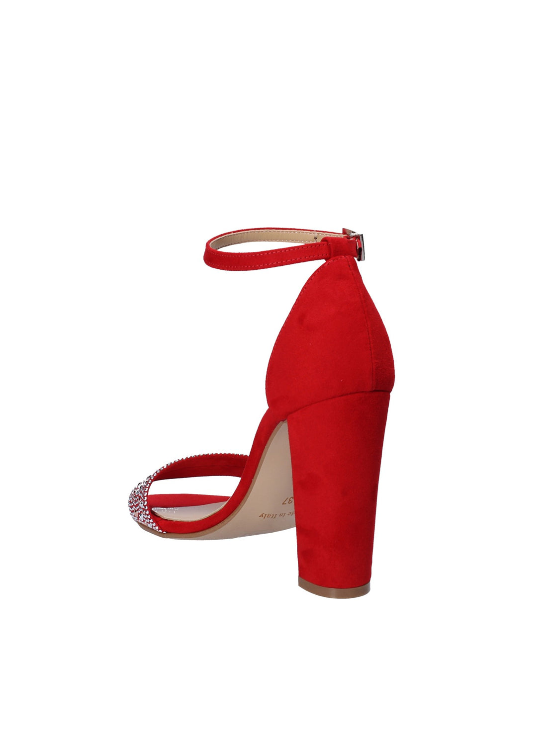 Sandali tacco Rosso Grace Shoes