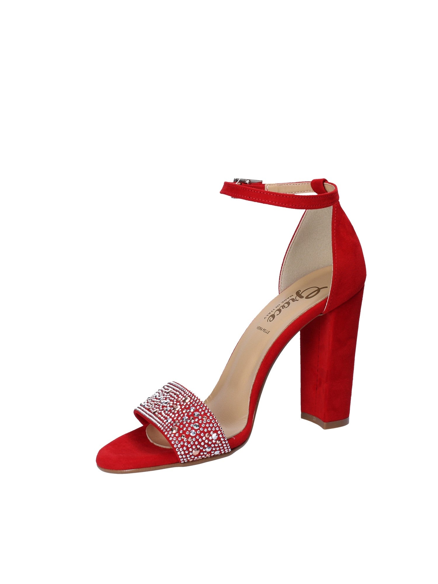 Sandali tacco Rosso Grace Shoes