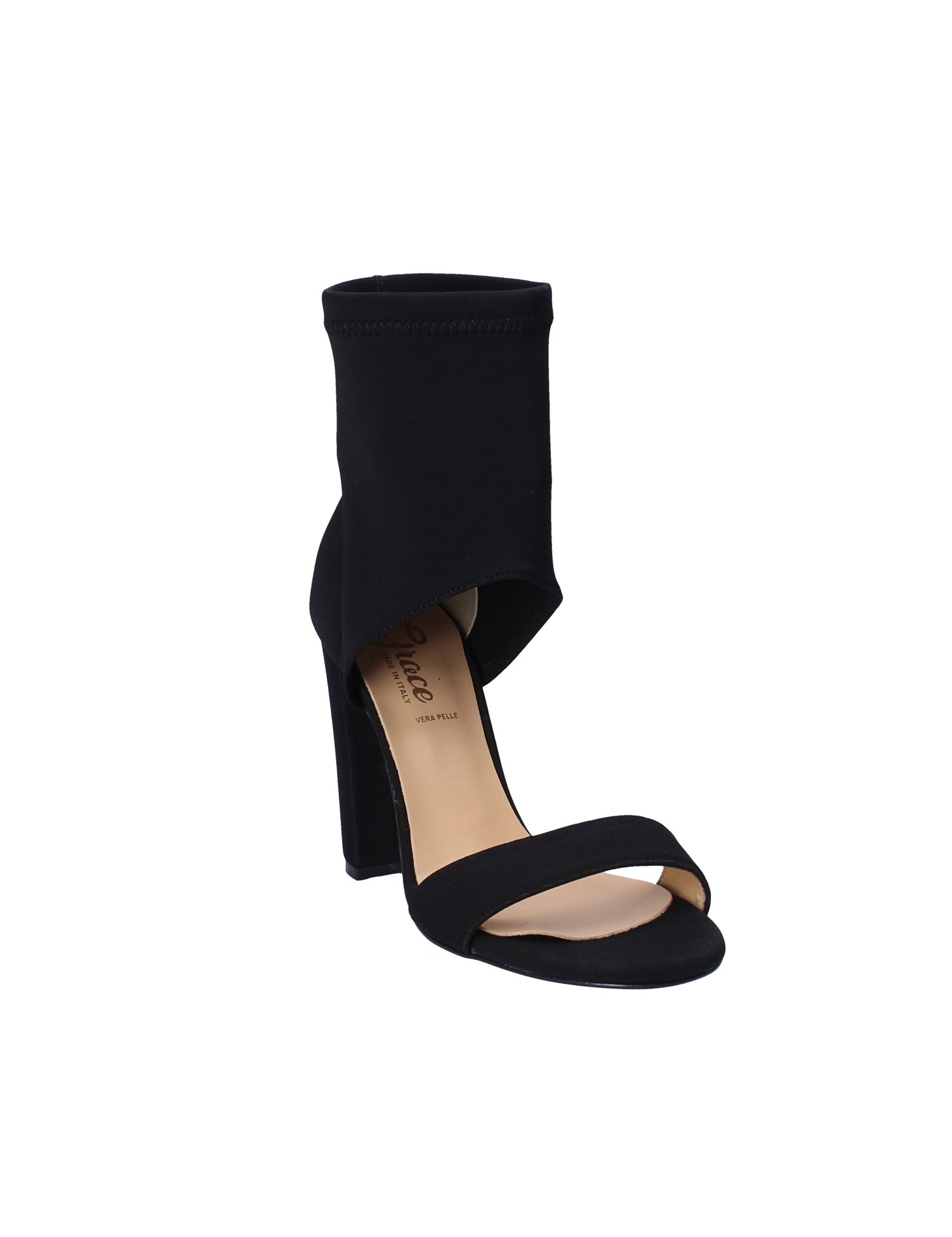 Sandali tacco Nero Grace Shoes
