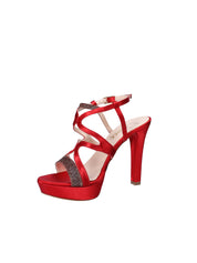 Sandali tacco Rosso Grace Shoes