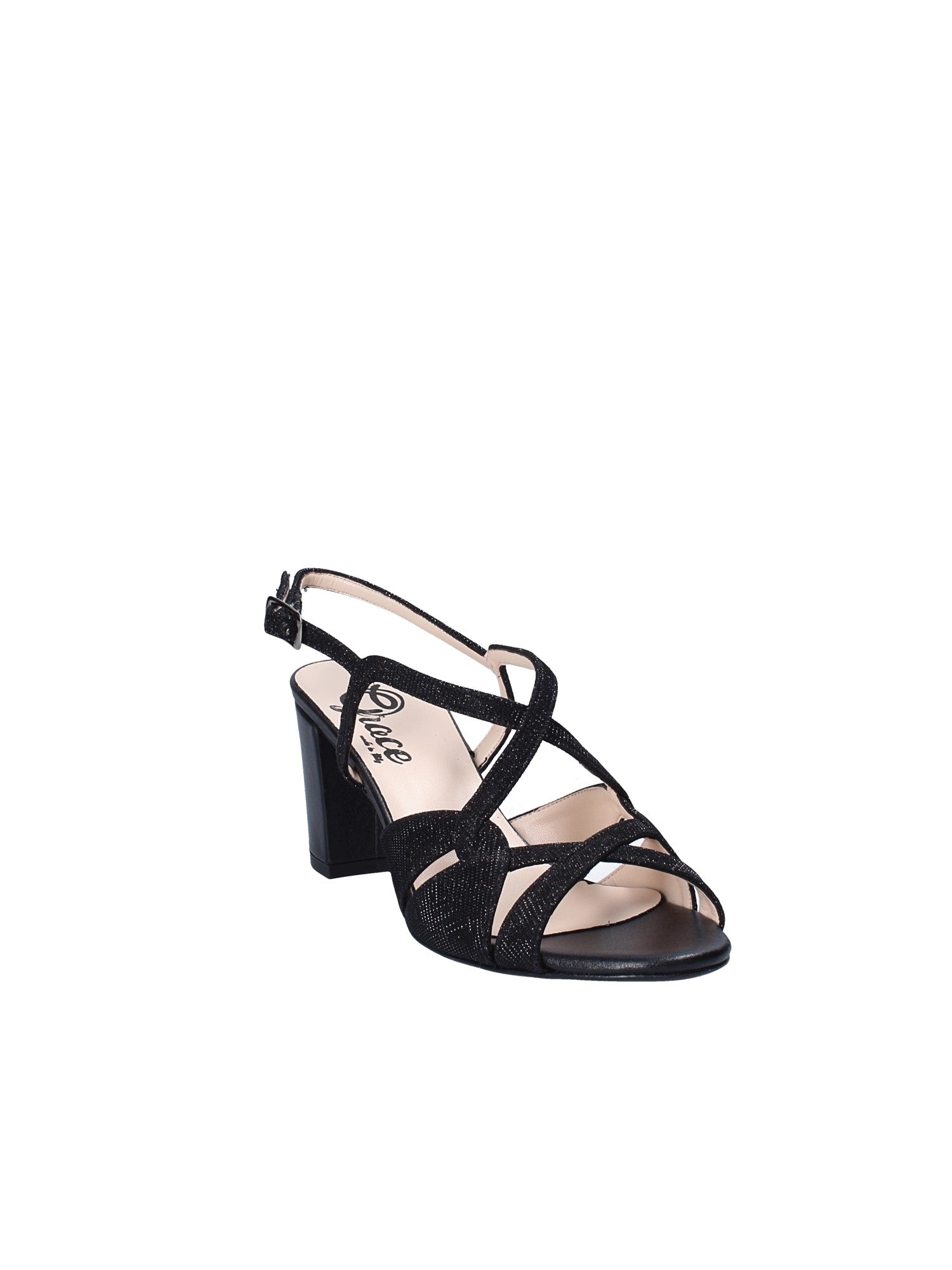 Sandali tacco Nero Grace Shoes