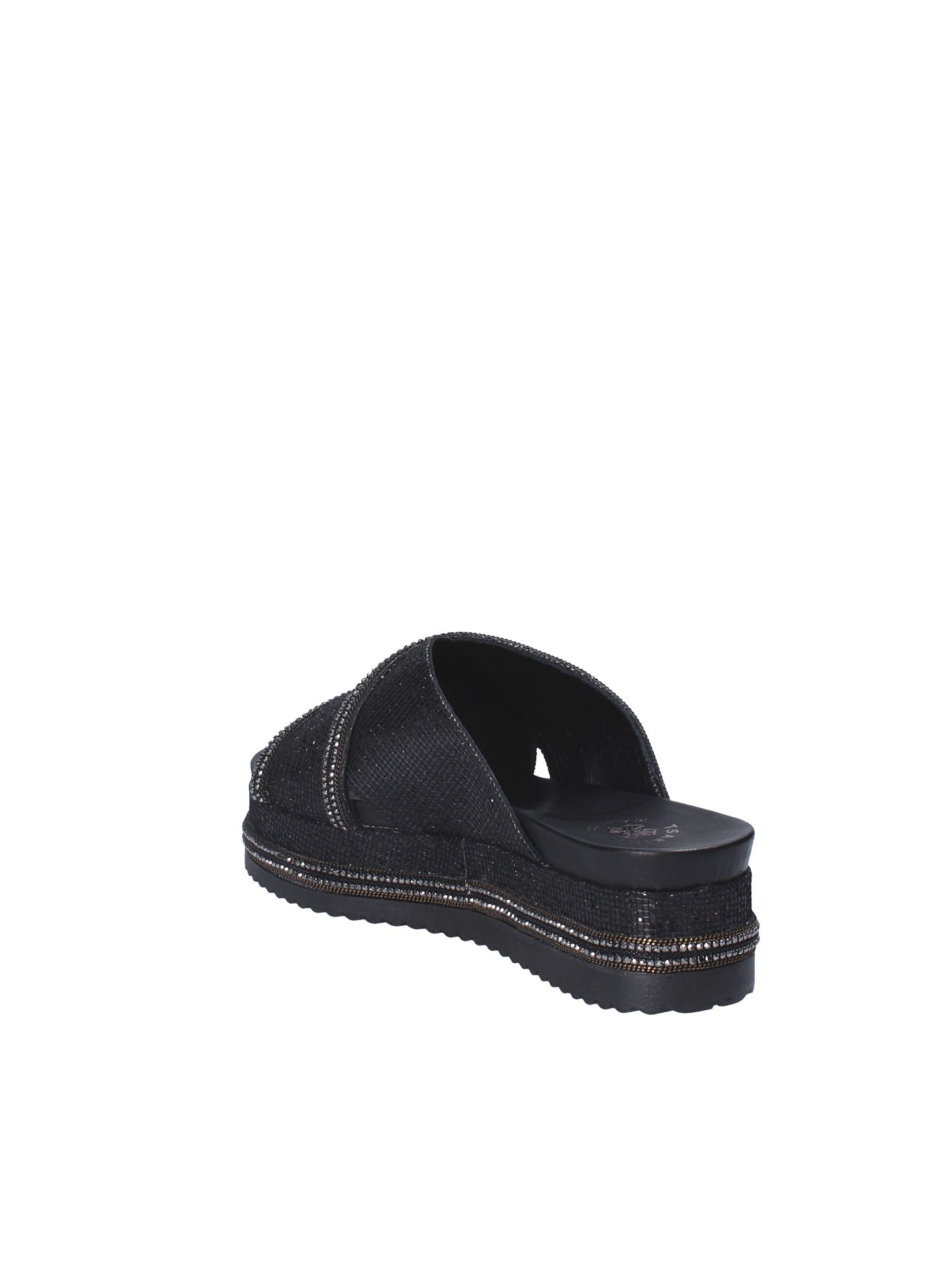 Sandali zeppa Nero Exe'