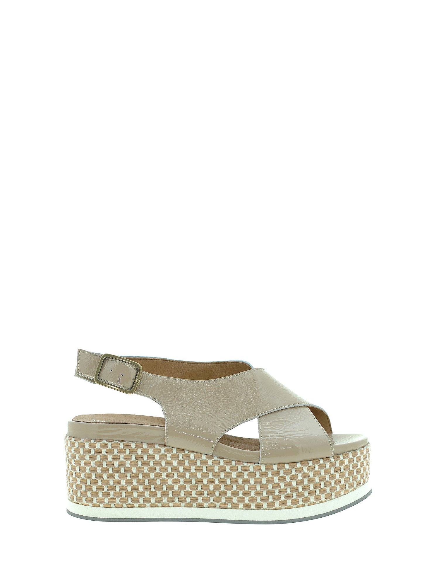 Sandali zeppa Beige Marco Ferretti