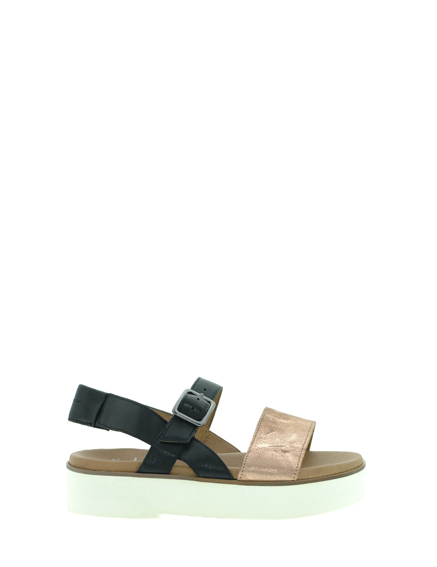 Sandali zeppa Nero Rosa Maritan G