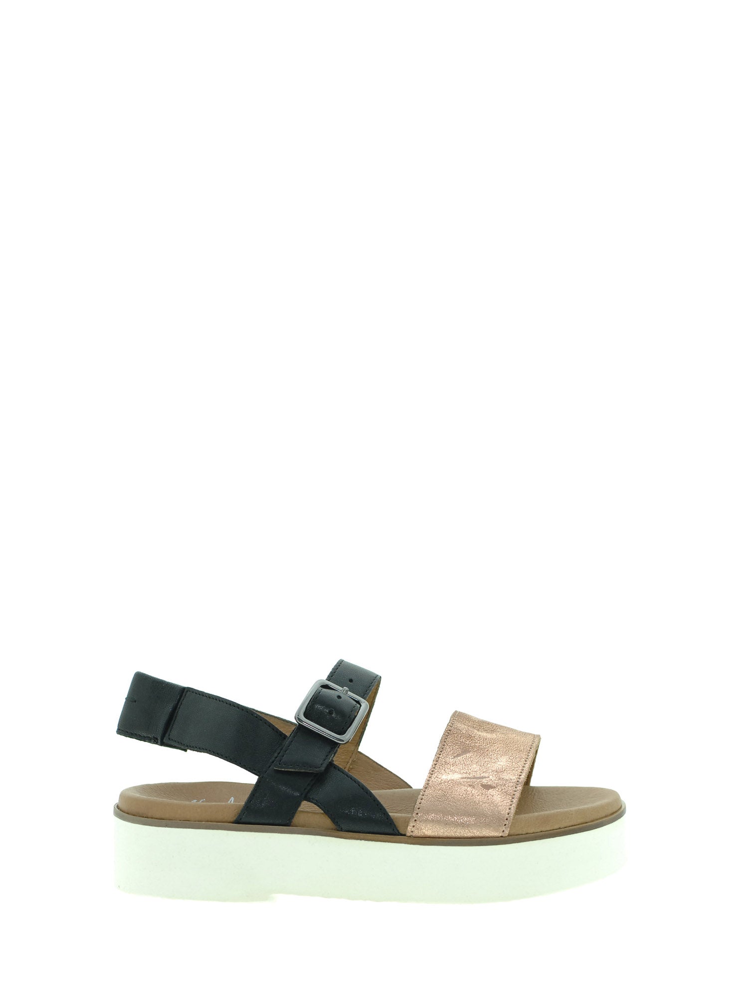 Sandali zeppa Nero Rosa Maritan G