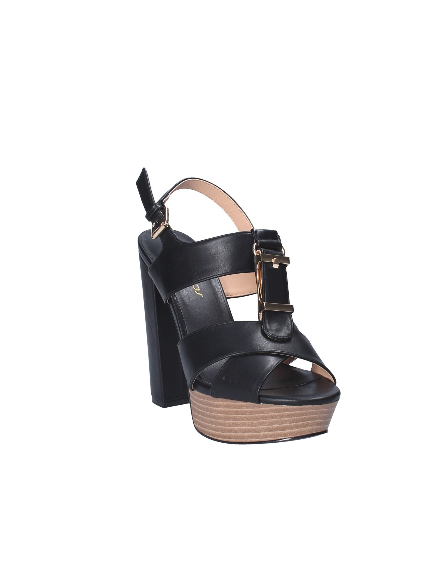 Sandali tacco Nero Byblos Blu