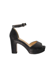 Sandali tacco Nero Grace Shoes