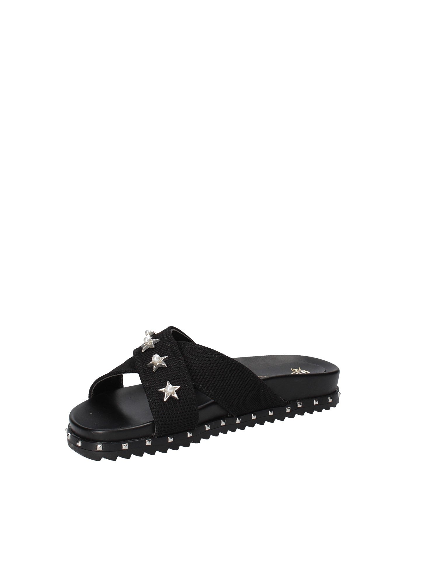 Sandali Nero Gold&gold