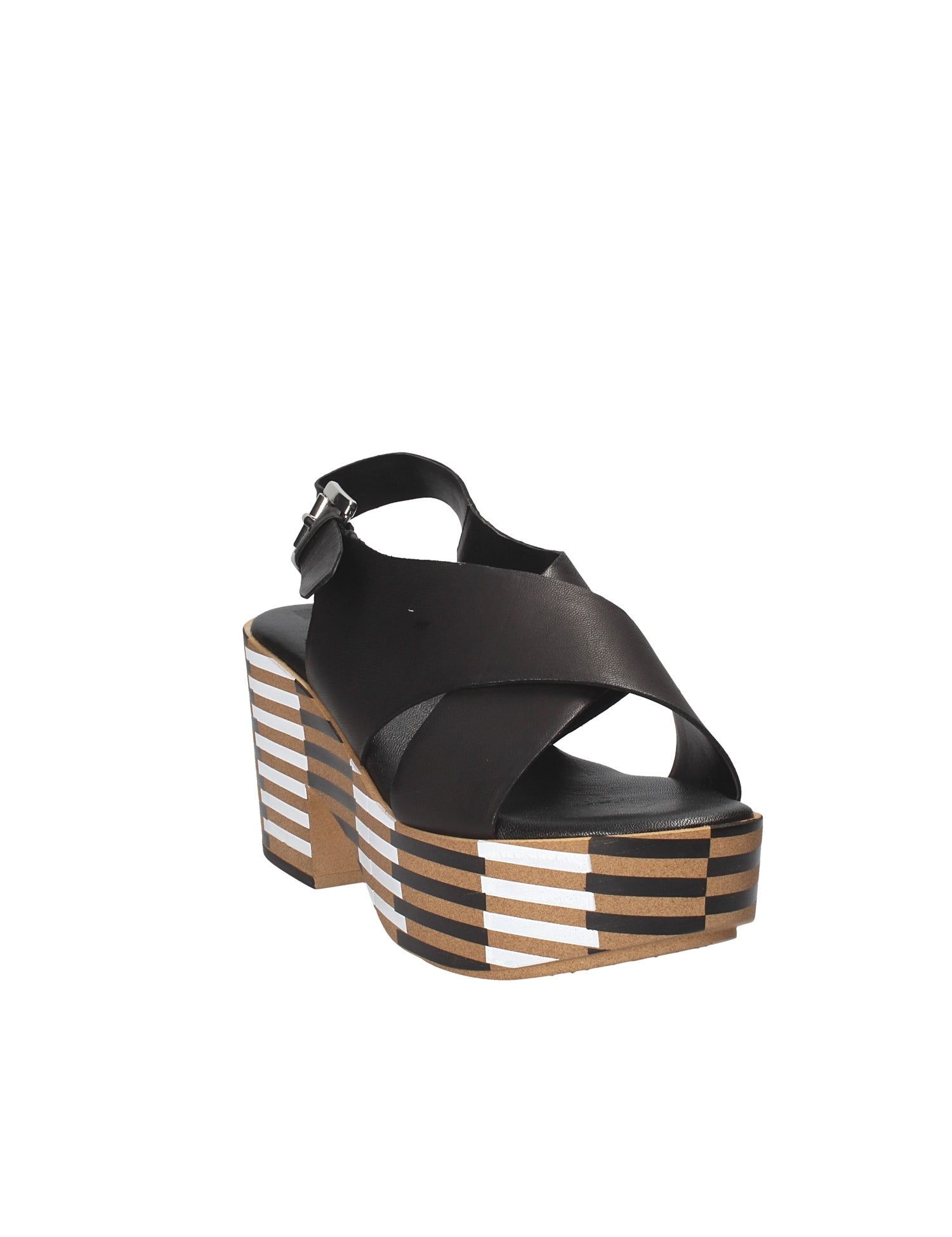 Sandali tacco Nero Grace Shoes