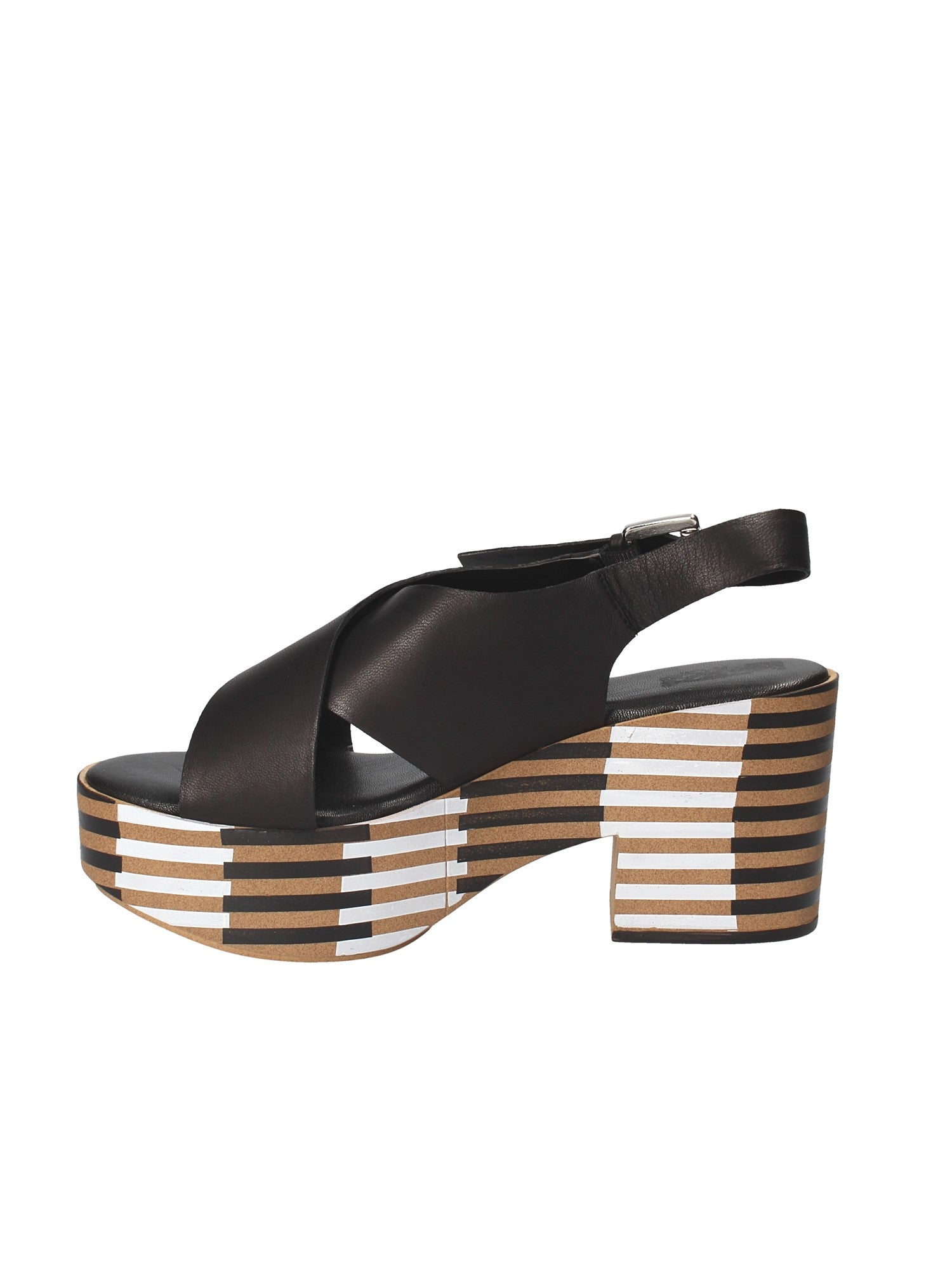 Sandali tacco Nero Grace Shoes