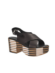 Sandali tacco Nero Grace Shoes