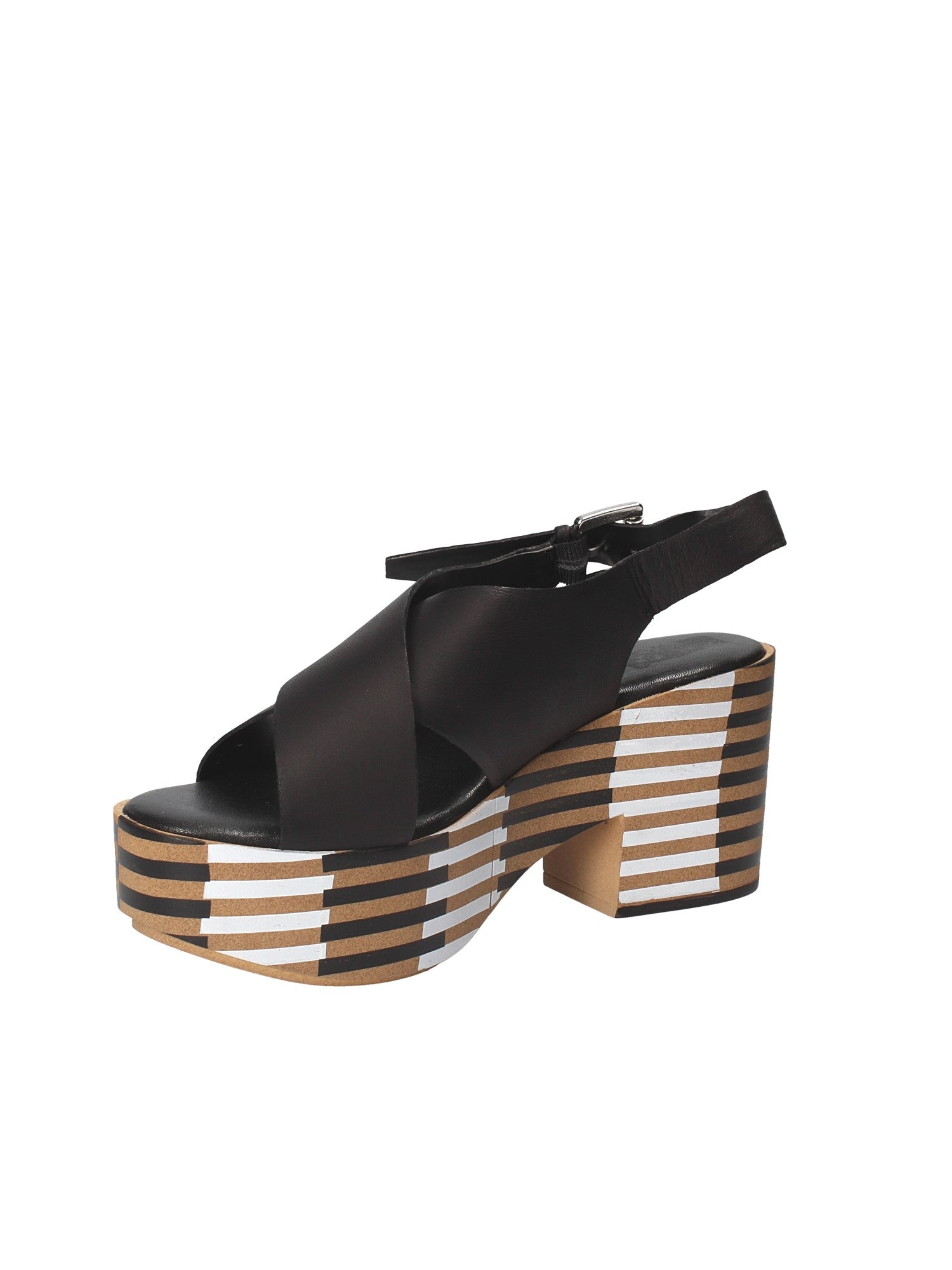 Sandali tacco Nero Grace Shoes