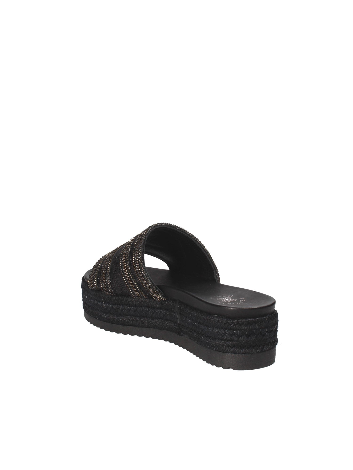 Sandali zeppa Nero Exe'