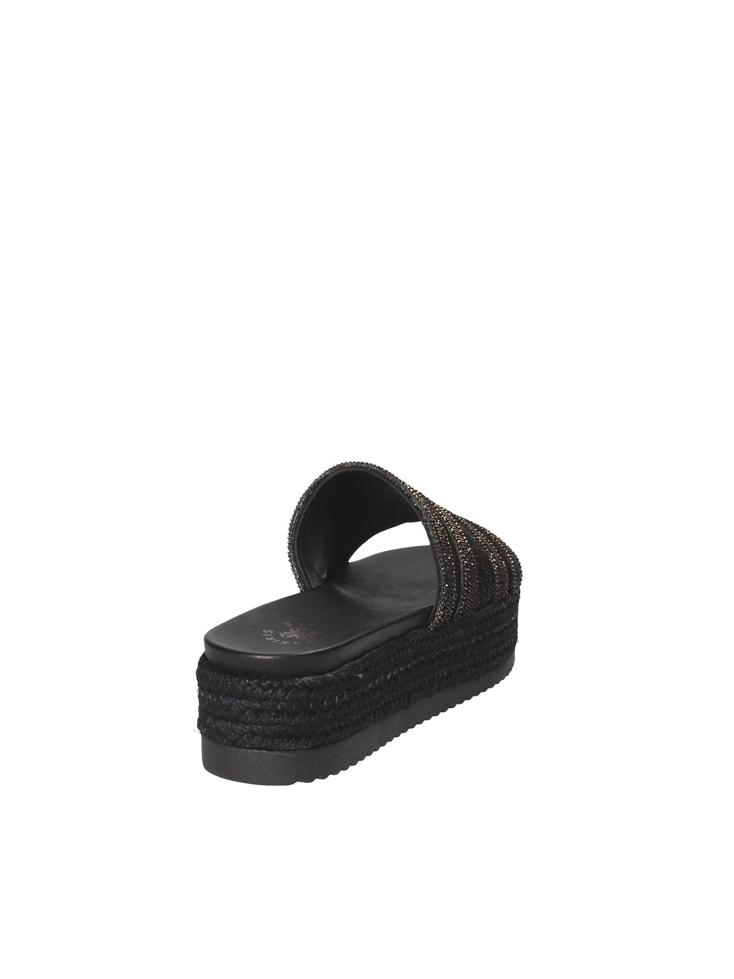 Sandali zeppa Nero Exe'