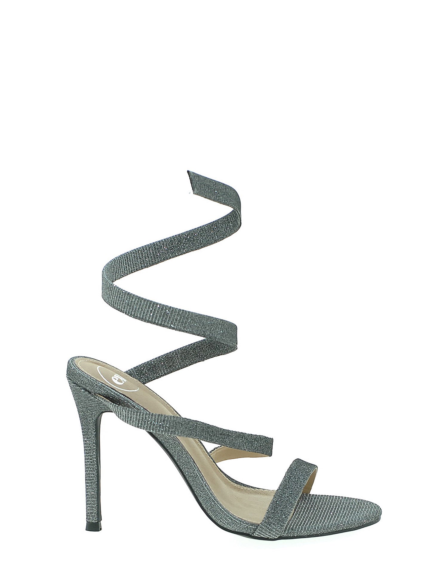 Sandali tacco Argentato Exe'