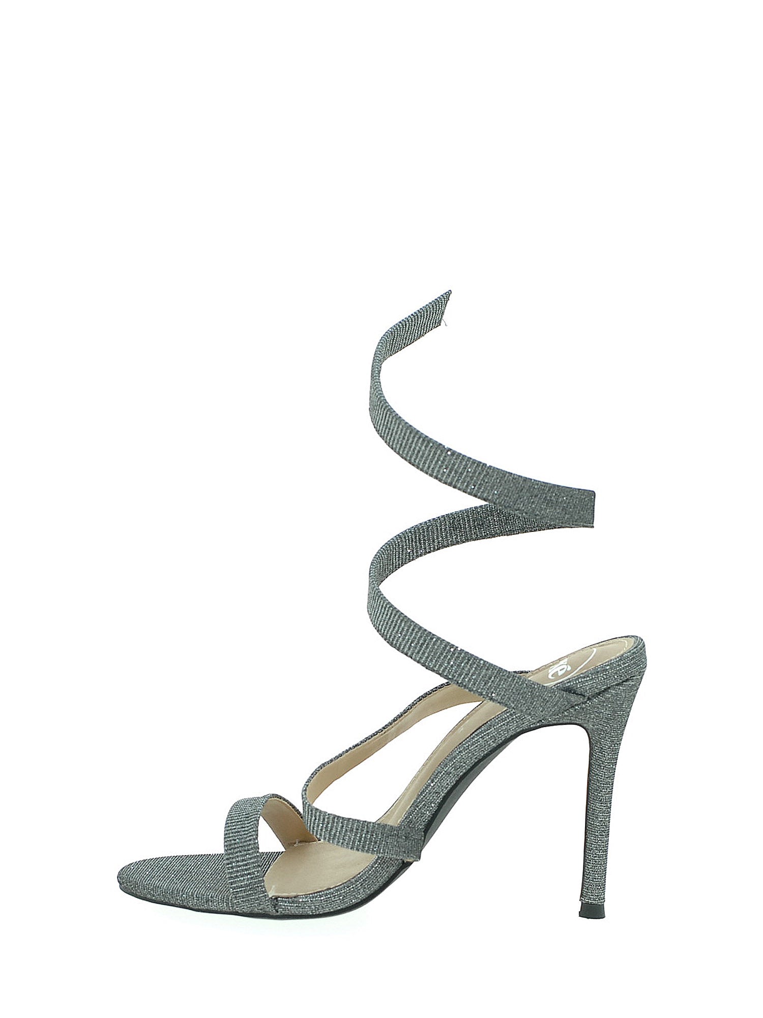 Sandali tacco Argentato Exe'