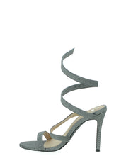 Sandali tacco Argentato Exe'