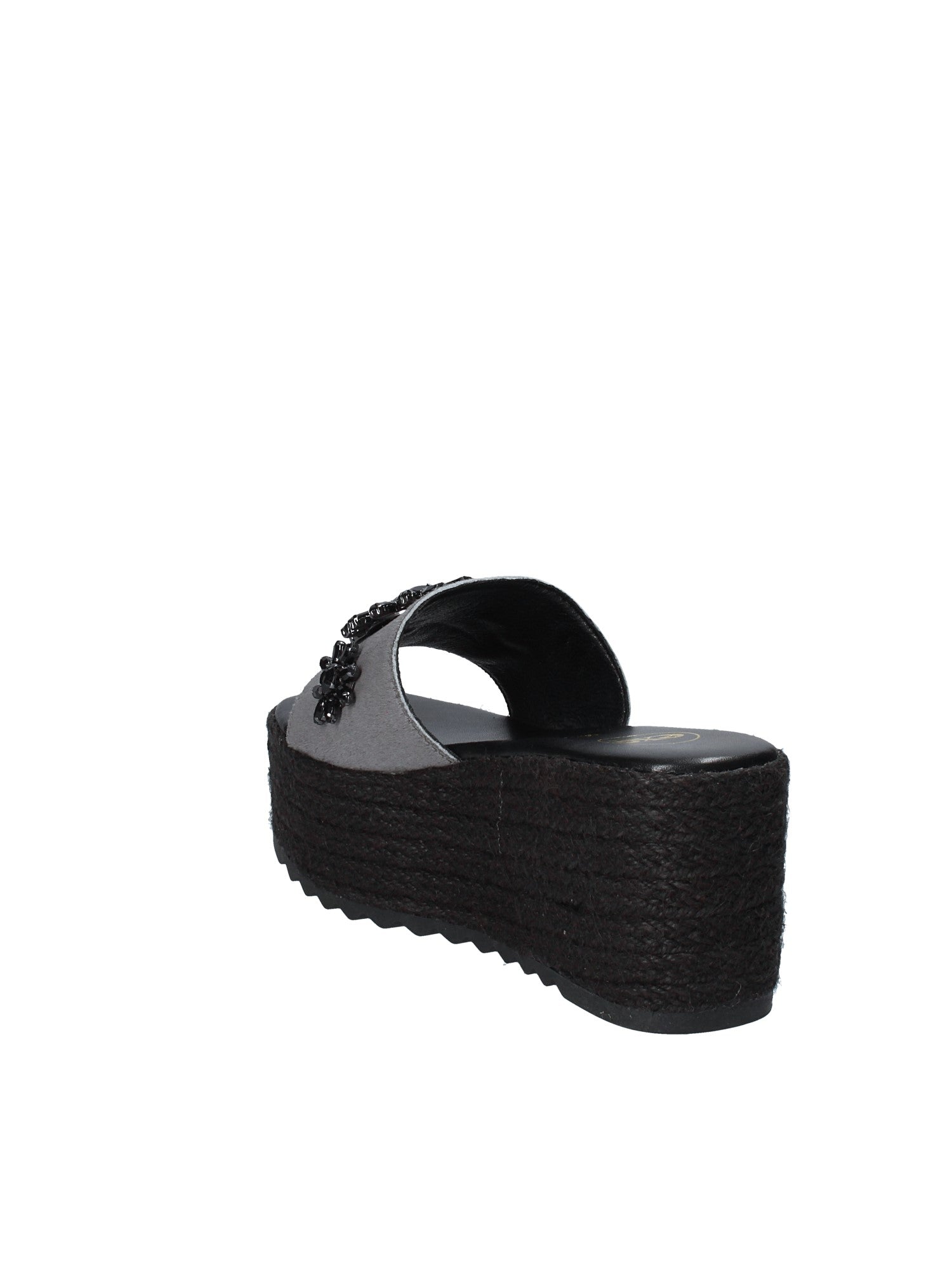 Sandali zeppa Nero Exe'