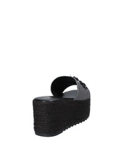 Sandali zeppa Nero Exe'