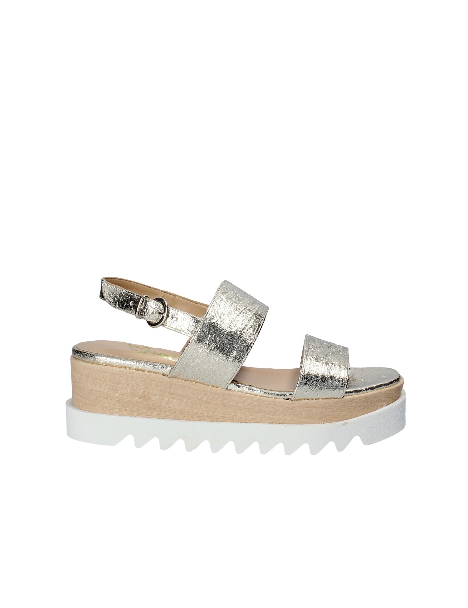 Sandali zeppa Giallo Grace Shoes