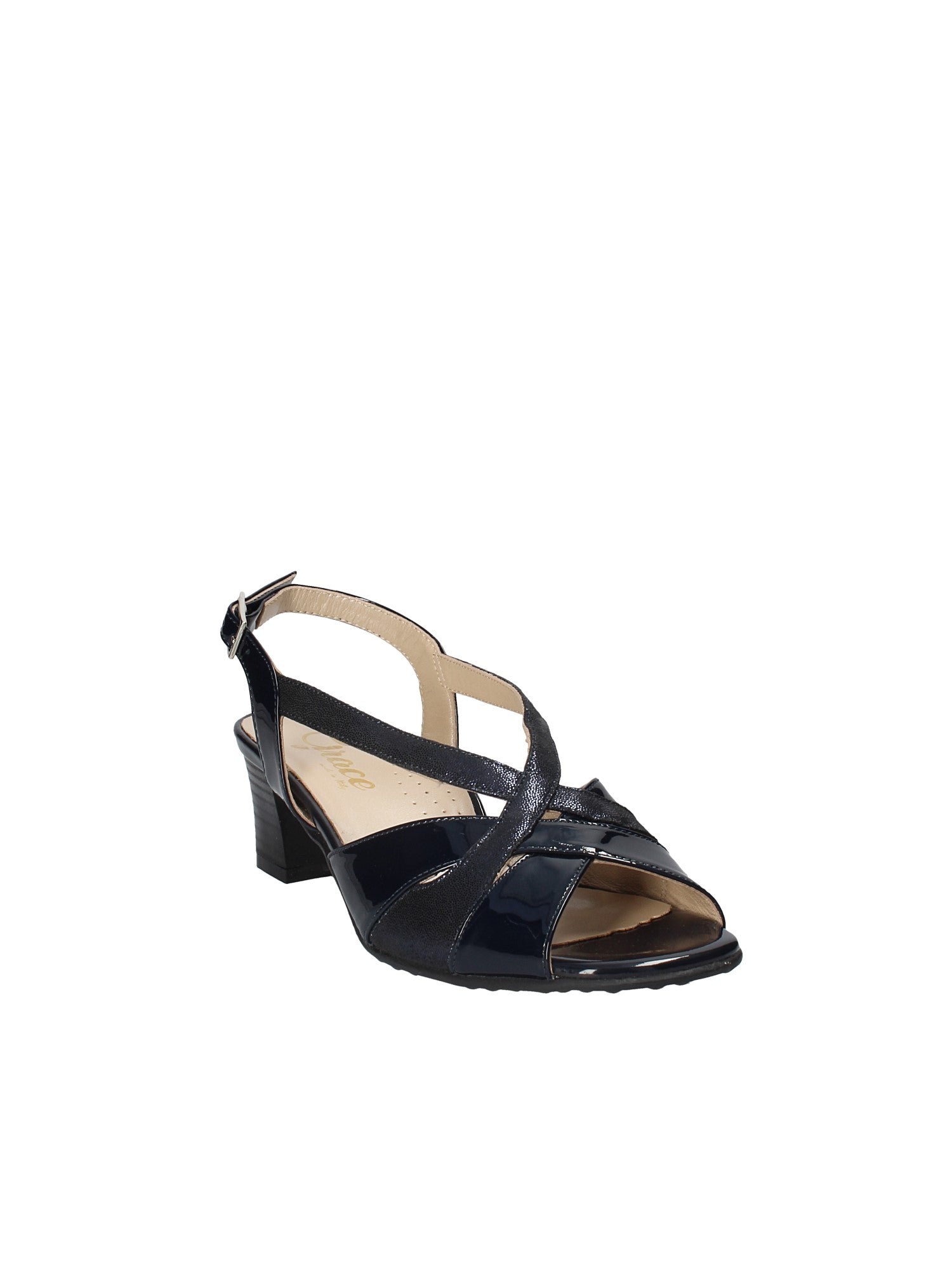 Sandali tacco Blu Grace Shoes