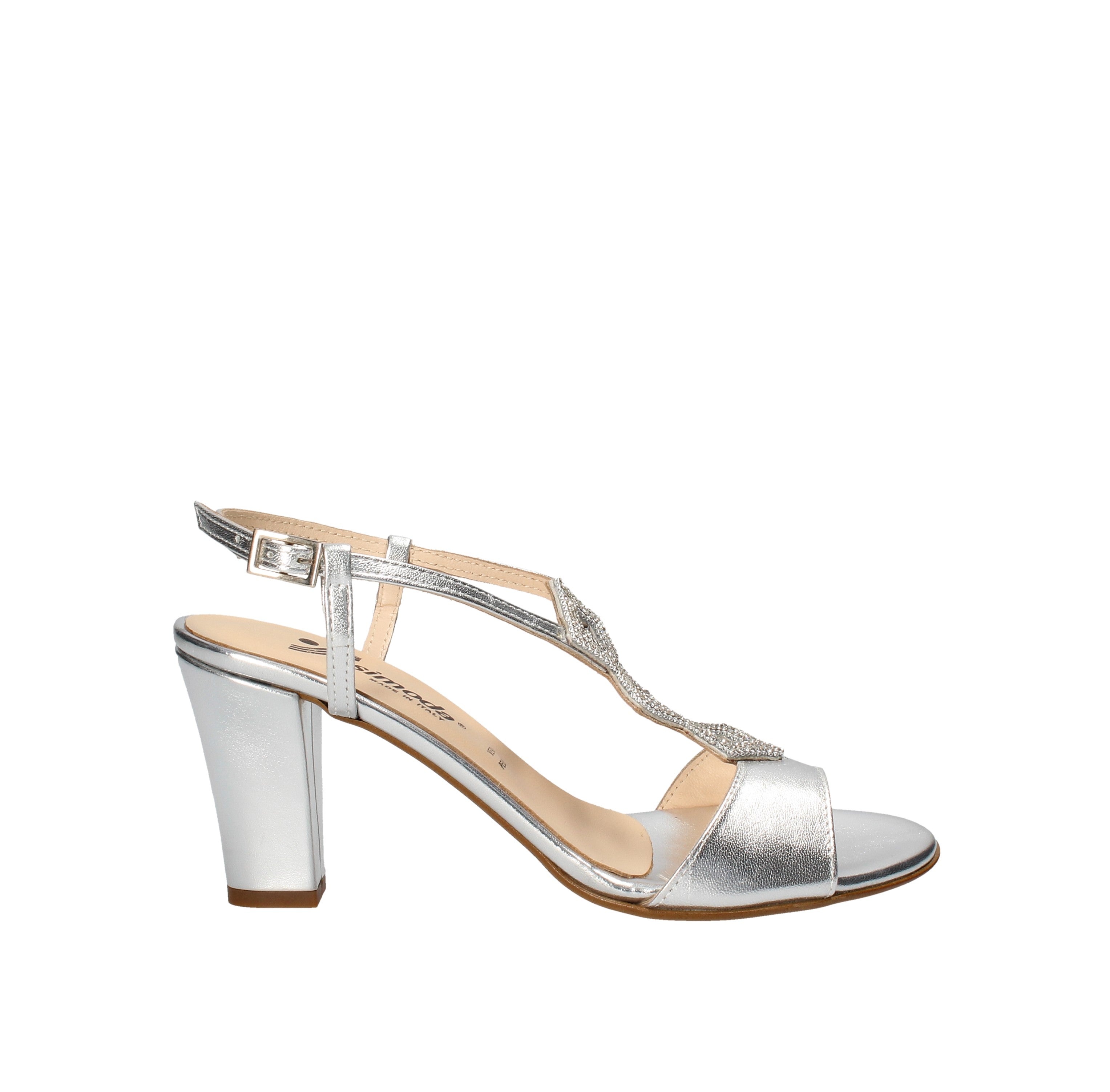 Sandali tacco Grigio Susimoda