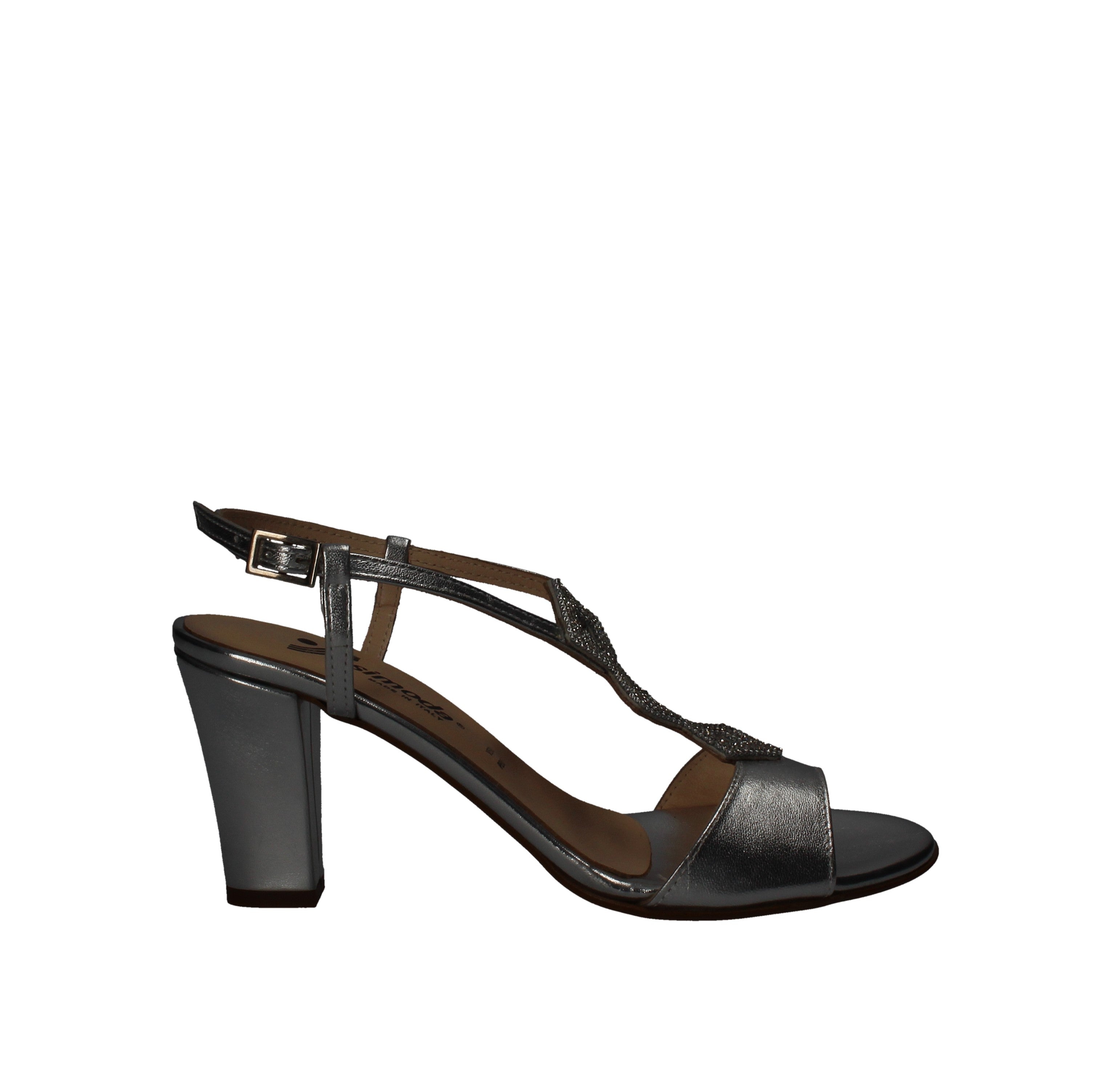 Sandali tacco Grigio Susimoda