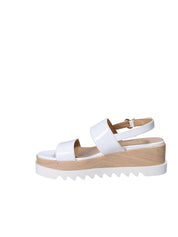 Sandali zeppa Bianco Grace Shoes