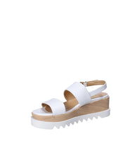 Sandali zeppa Bianco Grace Shoes