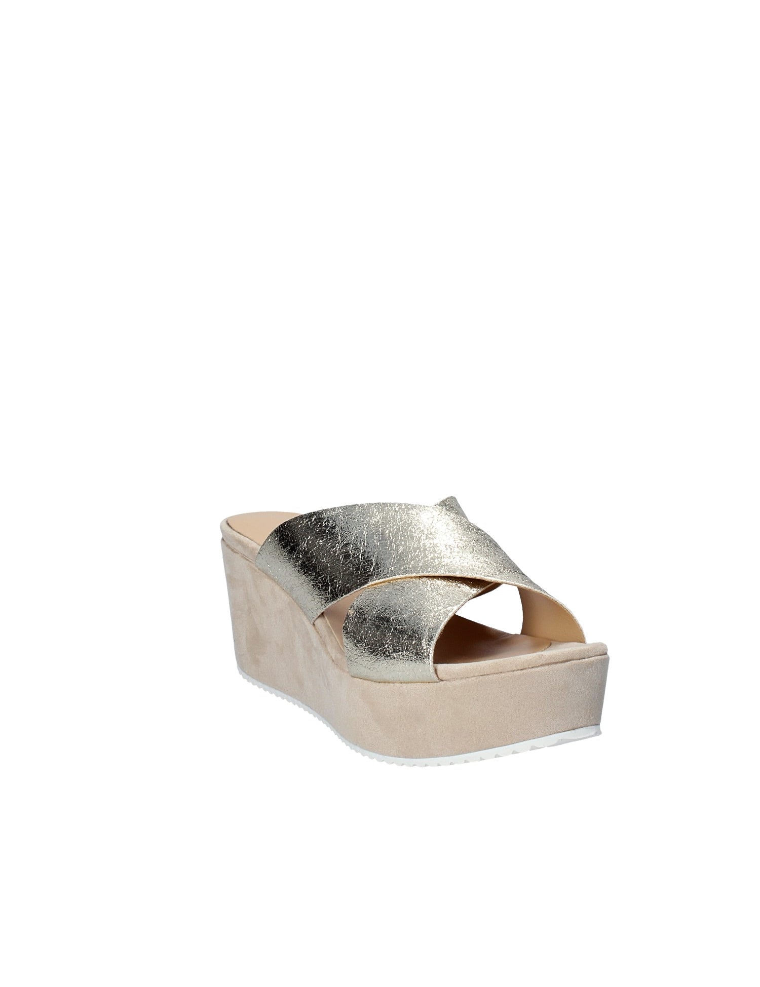 Sandali zeppa Giallo Grace Shoes