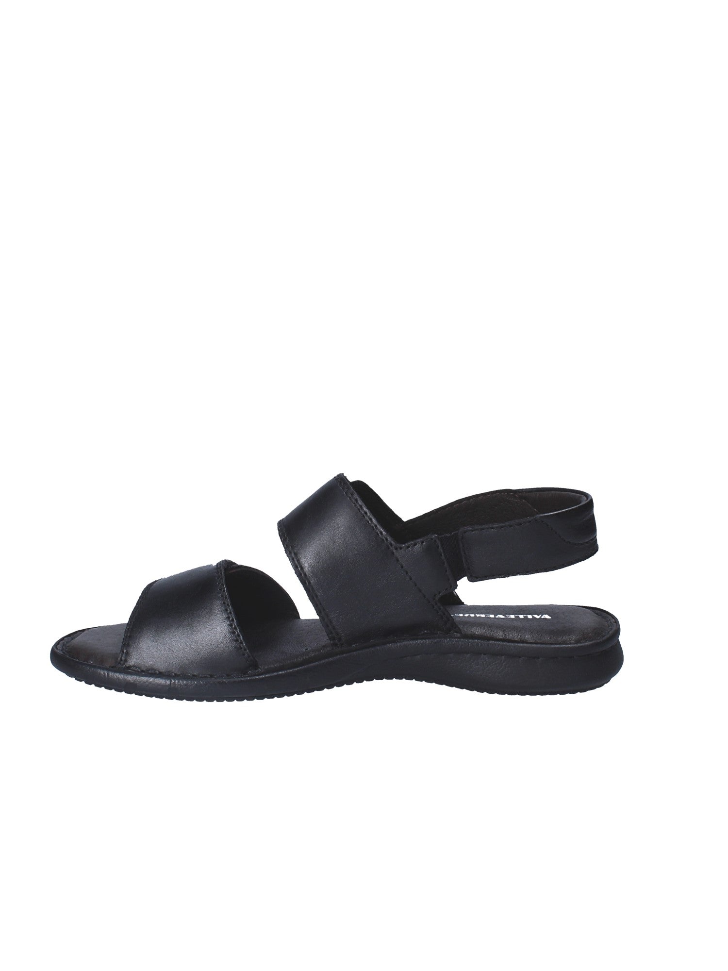 Sandali con strappi Nero Valleverde