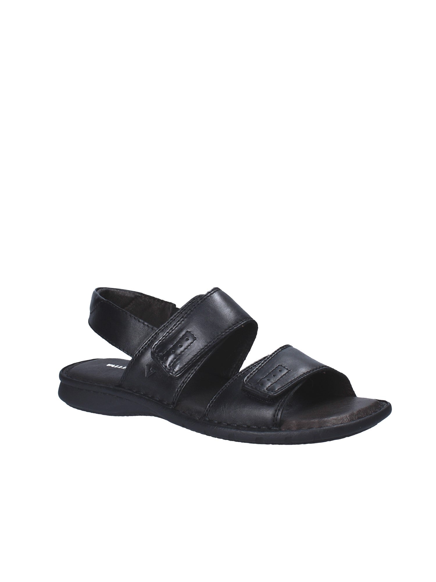 Sandali con strappi Nero Valleverde