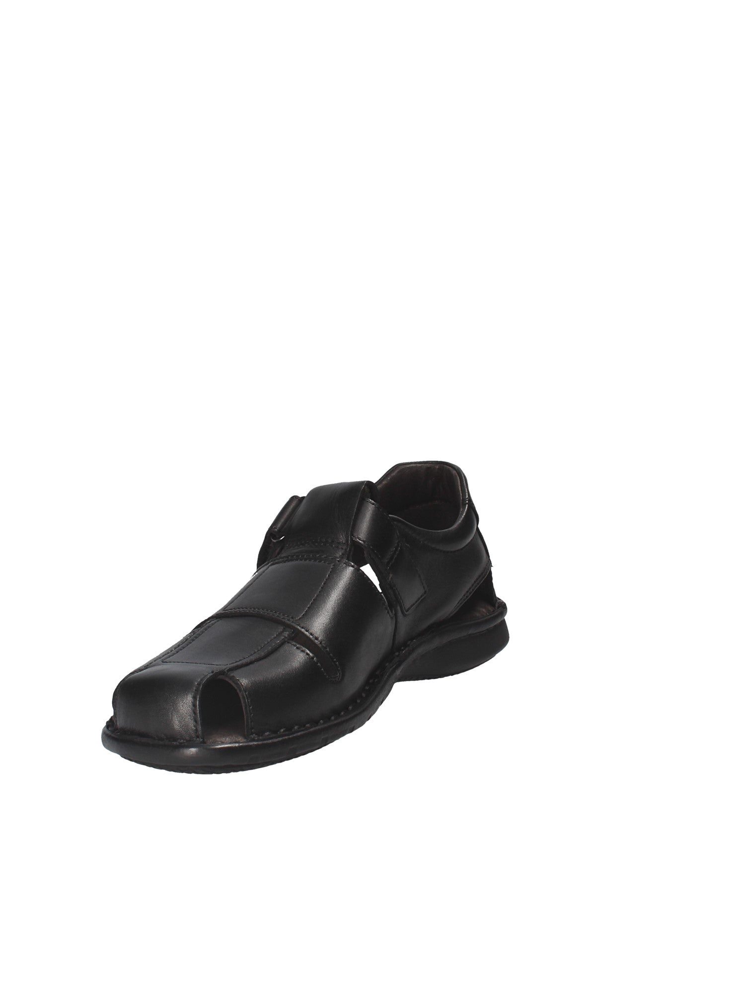 Sandali con strappi Nero Valleverde