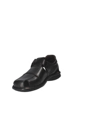 Sandali con strappi Nero Valleverde