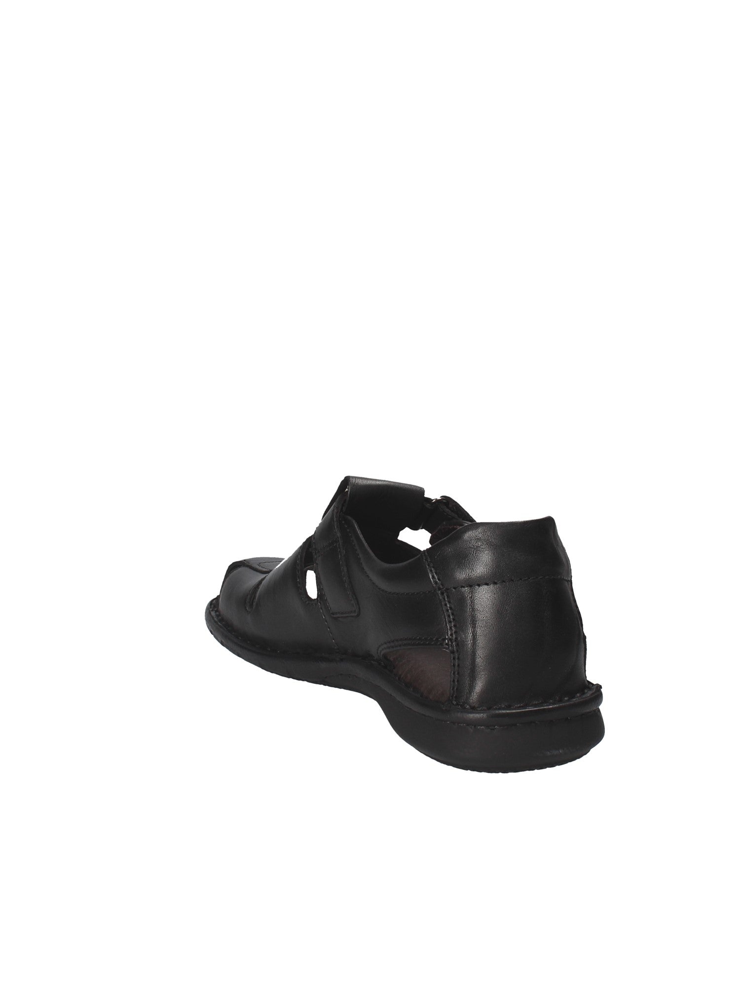 Sandali con strappi Nero Valleverde