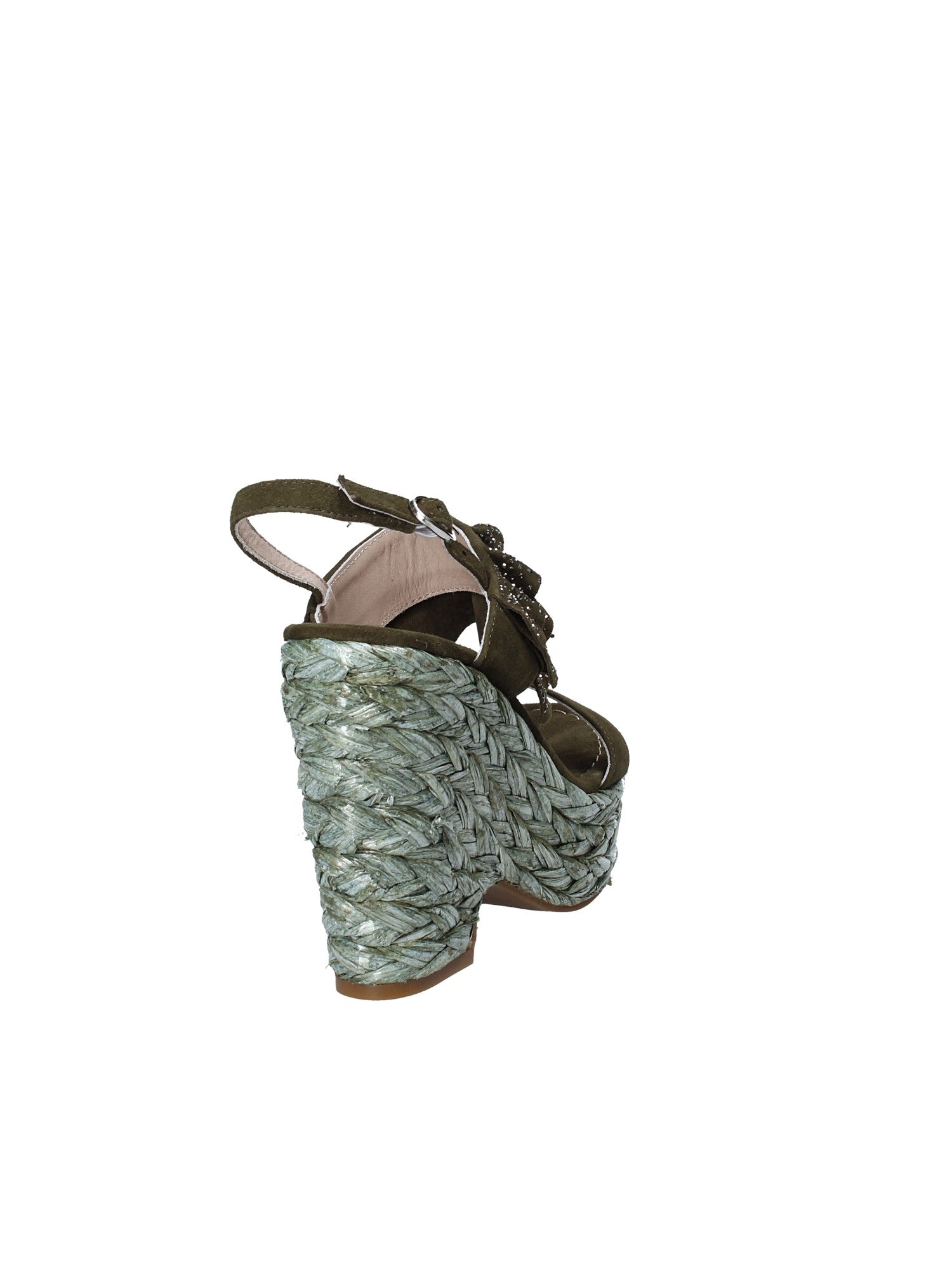 Sandali zeppa Verde Alma En Pena