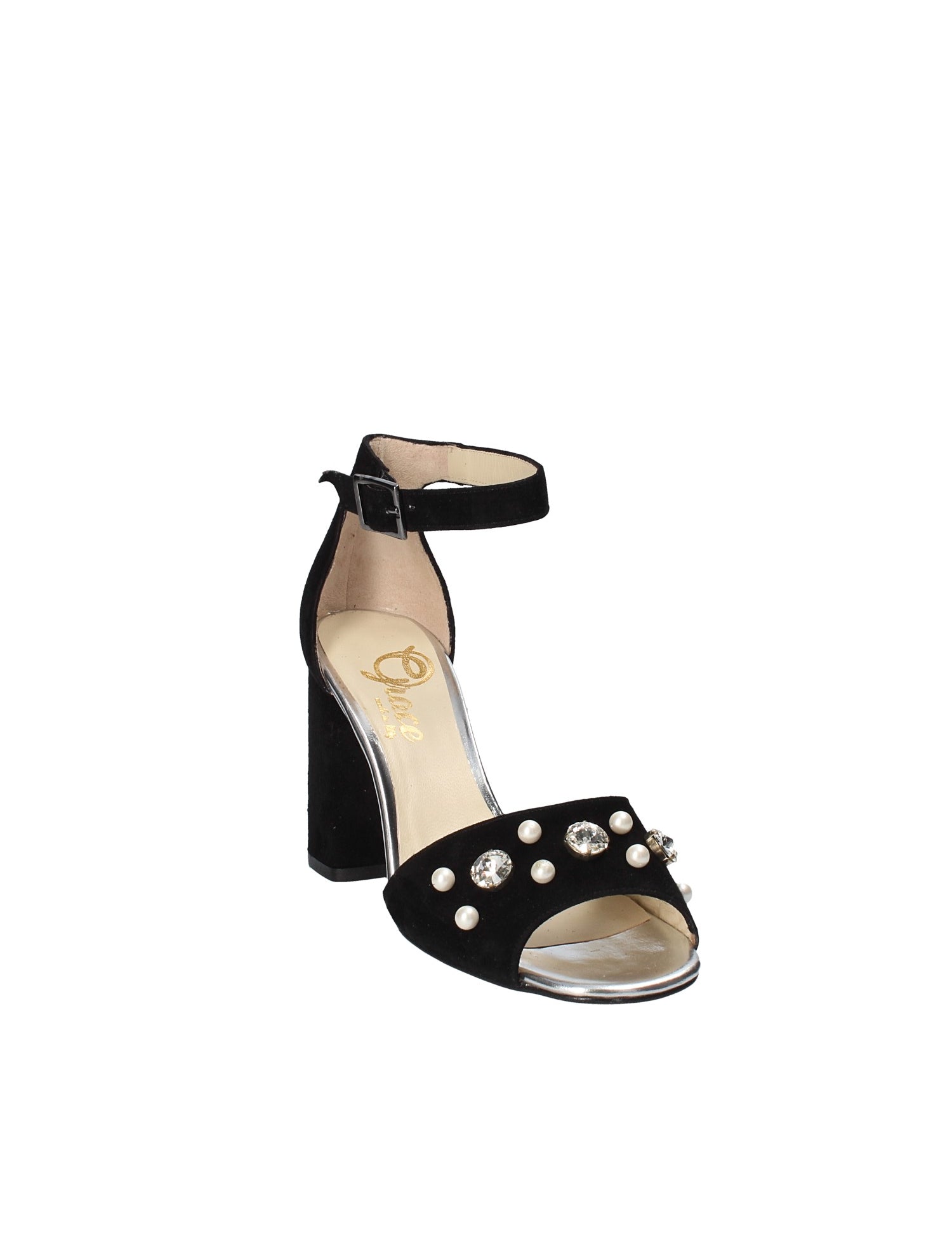 Sandali tacco Nero Grace Shoes