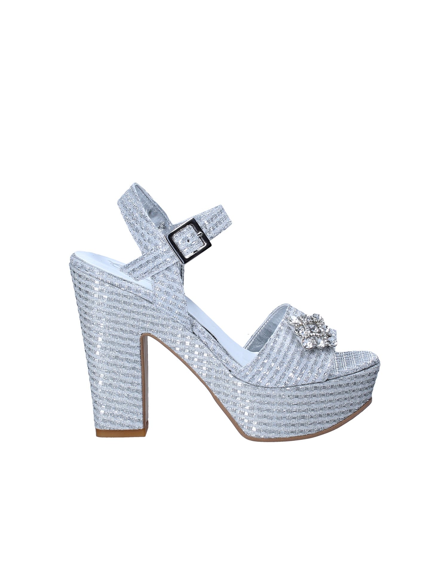 Sandali tacco Grigio Grace Shoes