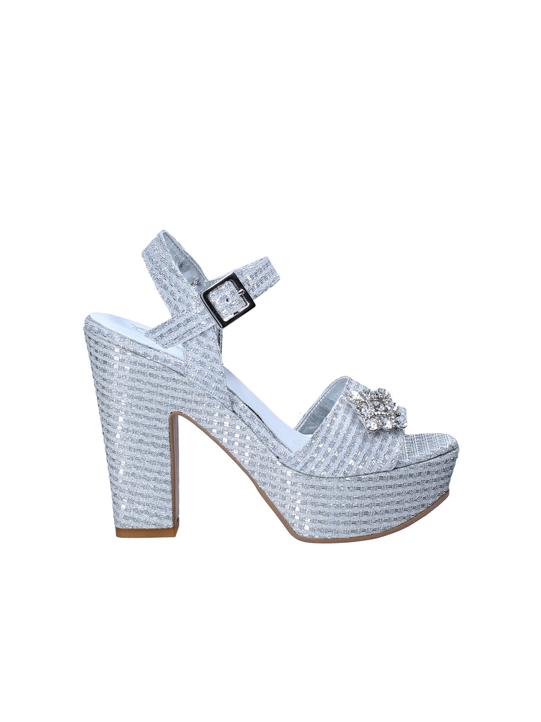 Sandali tacco Grigio Grace Shoes